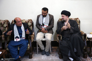 دیدار جمعی از حقوقدانان کشور پاکستان با آیت الله سید حسن خمینی