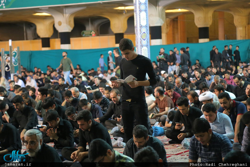 مراسم احیای شب نوزدهم ماه مبارک رمضان در حرم مطهر حضرت معصومه(س)