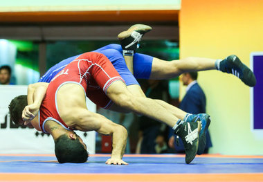 تمرین پر فشار تیمهای ملی کشتی آزاد و فرنگی
