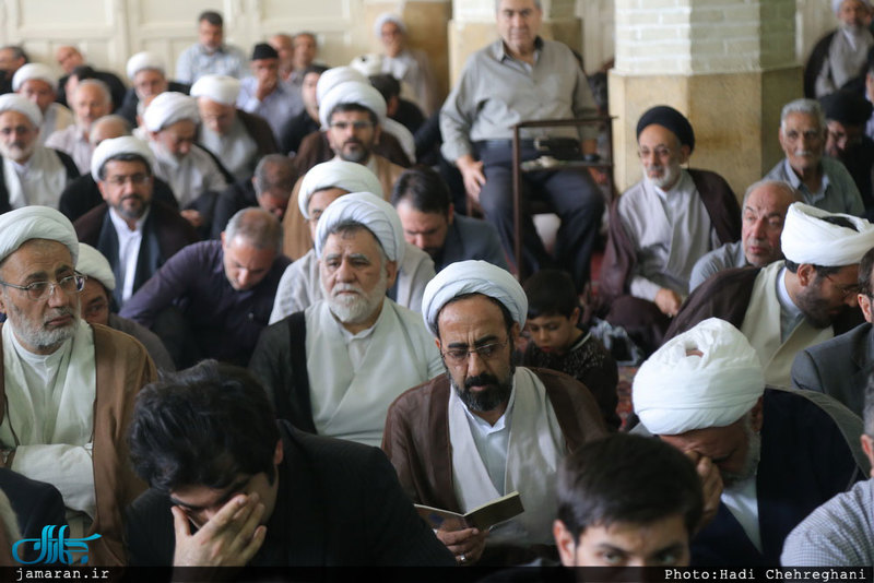مراسم تشییع حجت الاسلام و المسلمین دکتر احمد احمدی در قم 