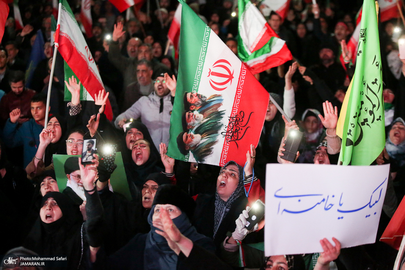 تجمع و راهپیمایی خودرویی در پرند