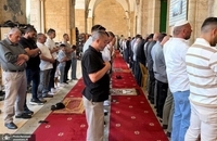 نماز عید قربان در مسجدالاقصی (3)