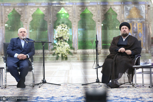 کنفرانس بین‌المللی گفتمان سیاسی از دیدگاه امام خمینی؛ نظام بین الملل و مسایل جهان اسلام / ظریف سید حسن خمینی