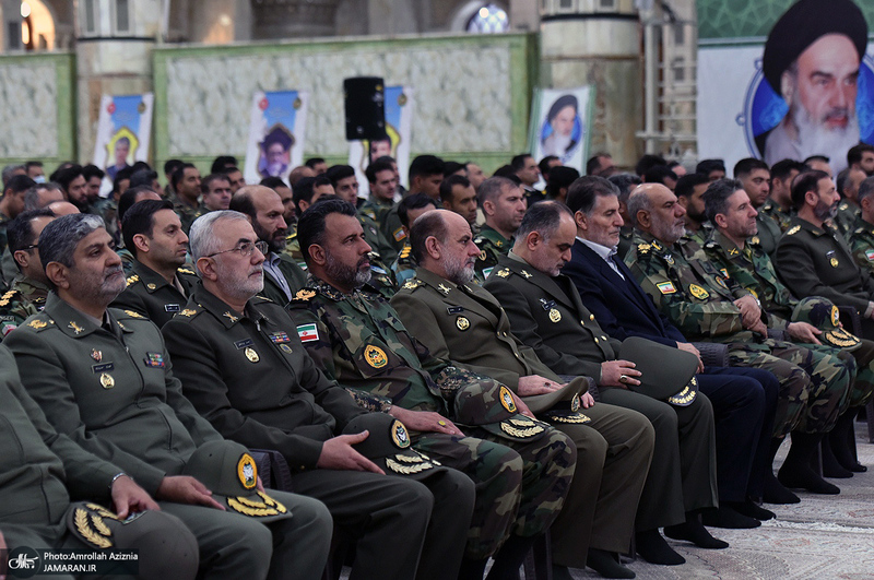 تجدید میثاق فرماندهان و کارکنان ارتش با آرمان‌های امام خمینی (س)