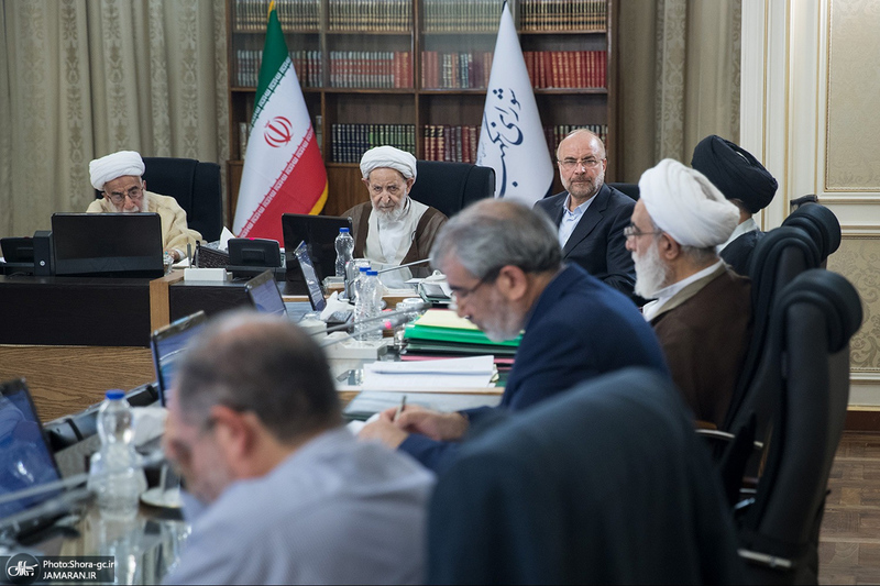 حضور قالیباف در جلسه شورای نگهبان 