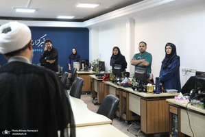 بازدید رییس موسسه تنظیم و نشر آثار امام خمینی (ره) از خبرگزاری ایسنا