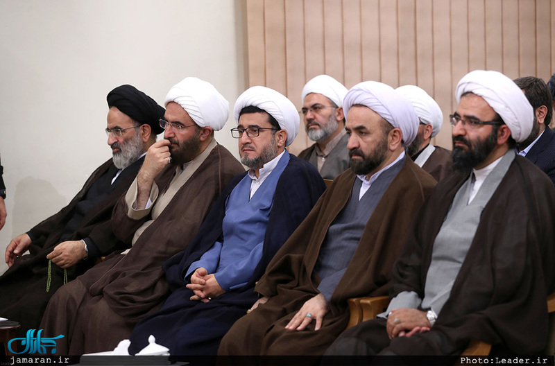 دیدار دست‌اندرکاران کنگره بزرگداشت آیت‌الله مصطفی خمینی(ره) با رهبر معظم انقلاب 