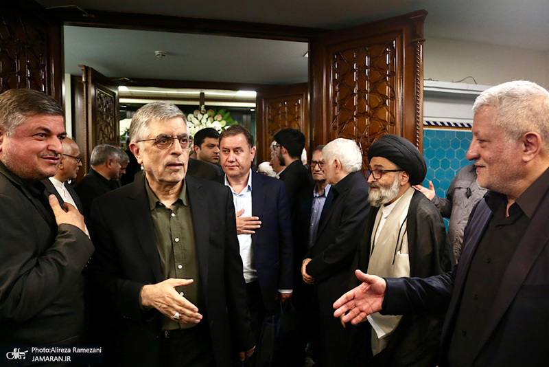 مراسم ختم برادر مرحوم آیت الله هاشمی رفسنجانی (ره)