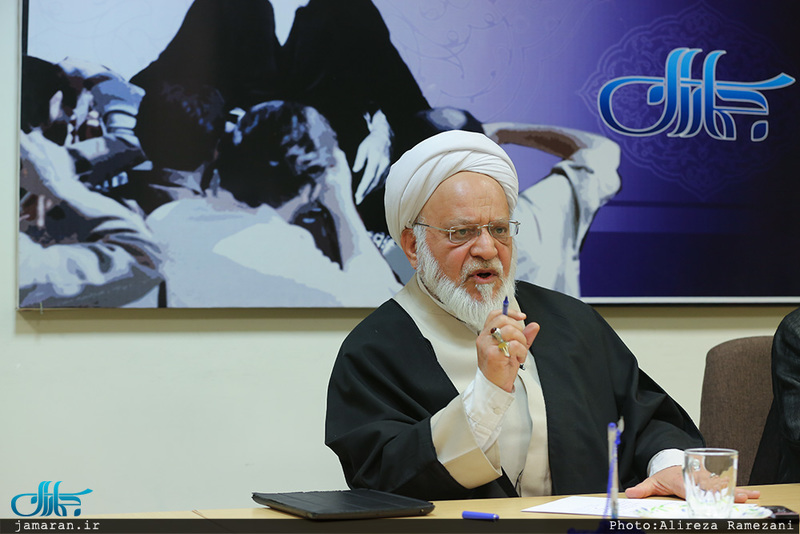 حضور حجج اسلام و المسلمین انصاری و مصباحی مقدم در جماران