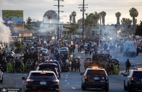  ترامپ دستور سرکوب شورش در لس آنجلس را صادر کرد (7)