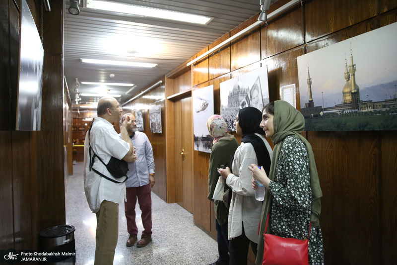 بازدید جمعی از گردشگران کشورهای  هند، پاکستان ، کانادا  مقیم در آمریکا