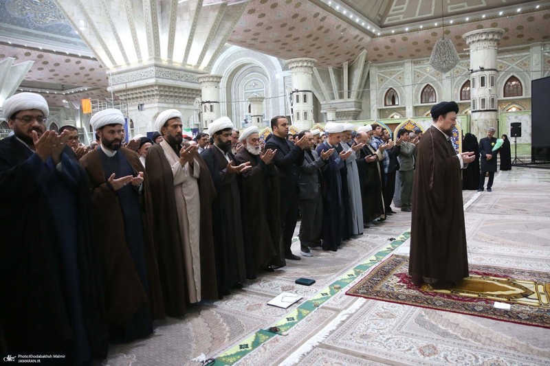 مراسم عزاداری شهادت حضرت امام جعفر صادق (ع) در حرممطهر امام خمینی (س)