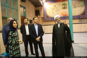 بازدید روئیس پلیس مواد مخدر کشور ایتالیا از بیت امام خمینی (س) در جماران