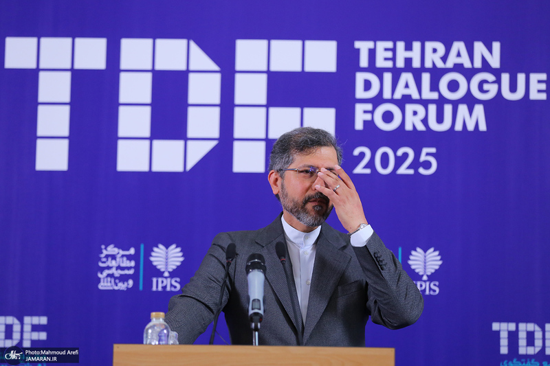 نشست خبری سعید خطیب زاده با موضوع مجمع گفتگوی تهران