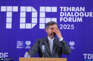 نشست خبری سعید خطیب زاده با موضوع مجمع گفتگوی تهران