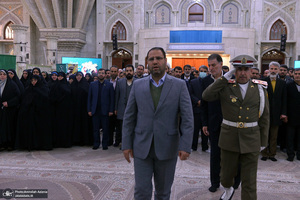 تجدید میثاق وزیر، معاونین و مدیران کل وزارت آموزش و پرورش با آرمان های حضرت امام (س)