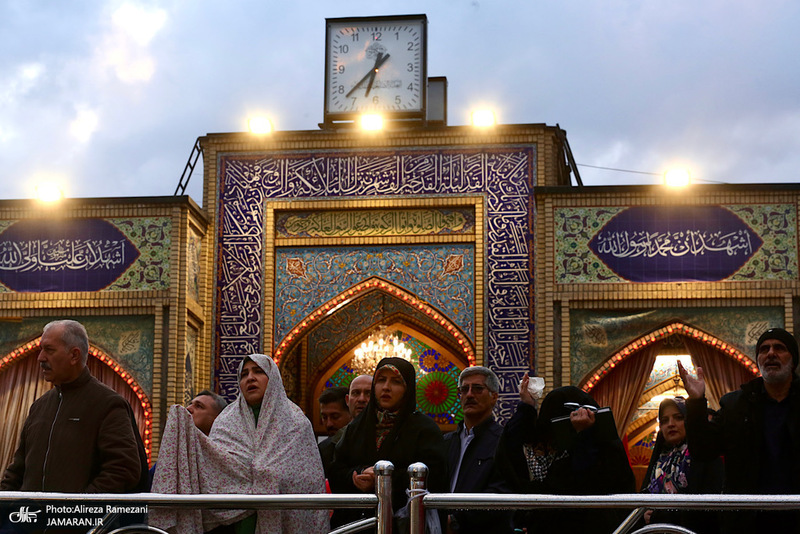 مراسم تحويل سال در امام زاده صالح (ع)