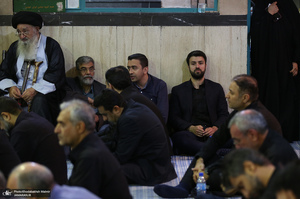 مراسم بزرگداشت آیت الله حسن صانعی (ره) در حسینیه جماران -1