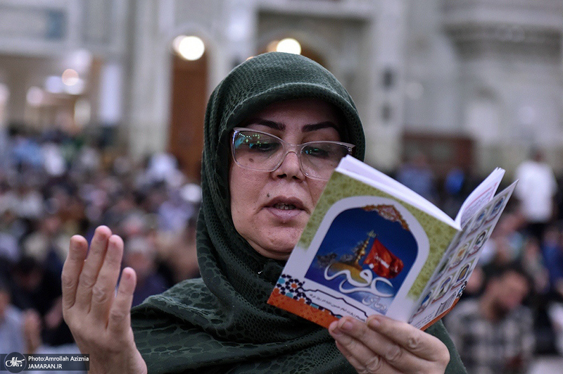 مراسم دعای عرفه در حرم مطهر امام خمینی (س)