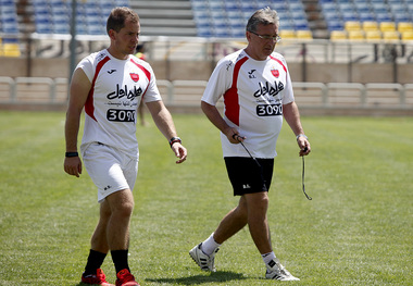 دستیار برانکو هم با پرسپولیسی ها خداحافظی کرد +عکس