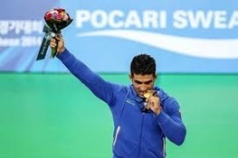 مدال طلای رقابت های جهانی ووشو بر گردن «محمدسیفی»