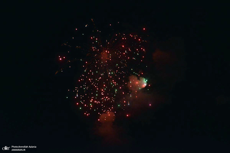 مراسم نورافشانی حرم امام خمینی (س) به مناسبت چهل و پنجمین سالگرد پیروزی انقلاب