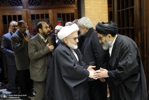 مراسم ختم آیت الله سید ابوالفضل میرمحمدی(ره) در مسجد نور تهران