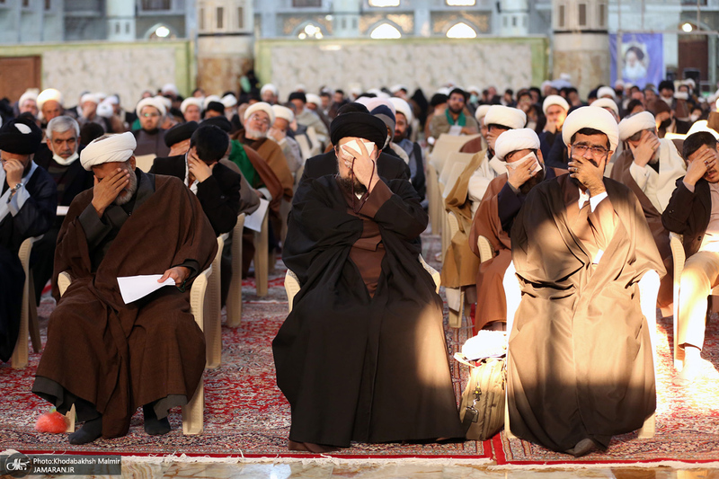 مراسم شهادت امام هادی (ع) در حرم مطهر امام خمینی