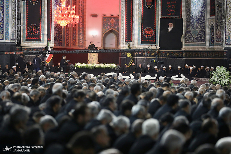 مراسم خطبه خوانی شب شهادت امام رضا (ع)