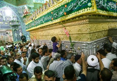 برپایی جشن و سرور در سالروز میلاد امام موسی کاظم (ع) درقم