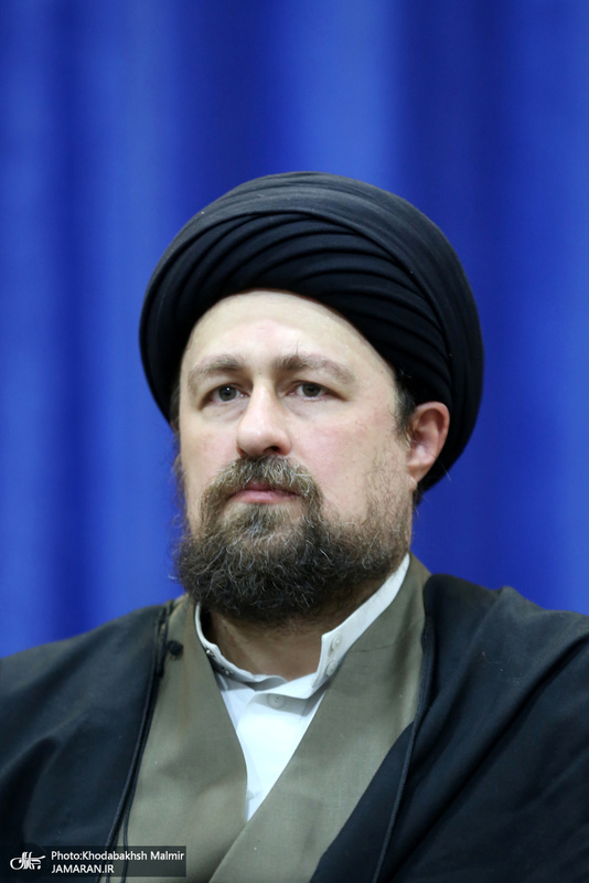 دیدار جمعی از مهاجرین افغانستانی در ایران با سید حسن خمینی