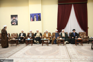 تجدید میثاق اعضای مجمع روحانیون مبارز با آرمان های حضرت امام خمینی (س)