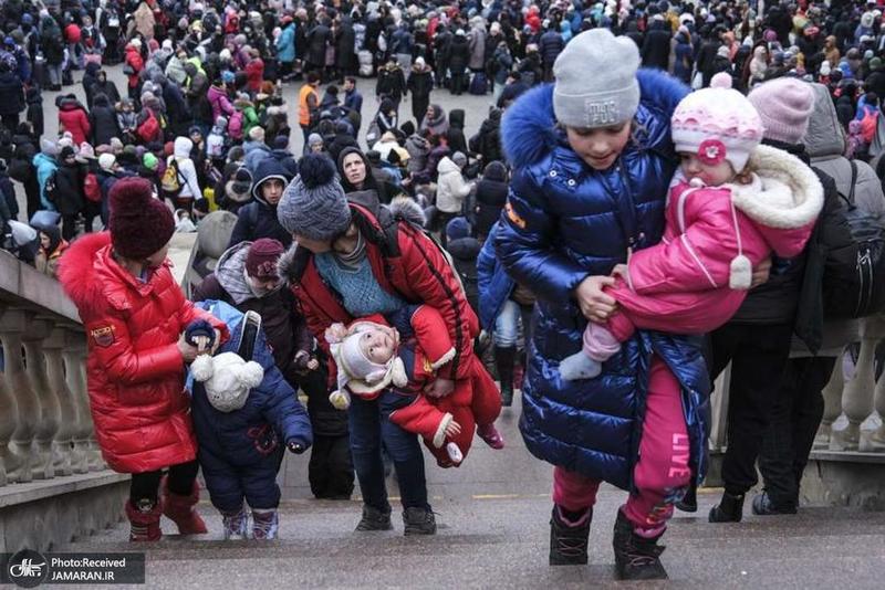 منتخب تصاویر امروز جهان - 16 اسفند 1400 آوارگان اوکراینی