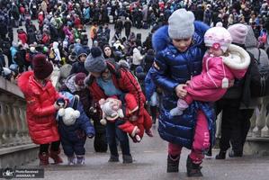 منتخب تصاویر امروز جهان - 16 اسفند 1400 آوارگان اوکراینی