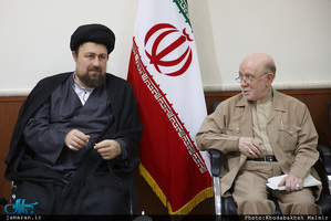 دیدار اعضای شورای مرکزی حزب موتلفه اسلامی با سید حسن خمینی 