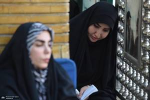مراسم پرفیض دعای عرفه در قطعه ۲۹ بهشت زهرا(س)