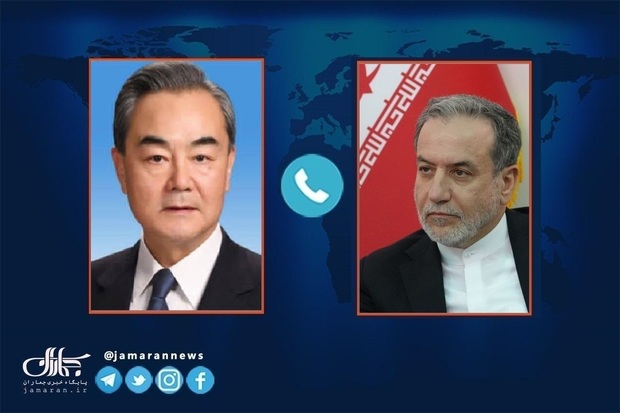 گفتگوی تلفنی وزرای خارجه ایران و چین پس از تجاوز آمریکایی-اسرائیلی علیه کشورمان