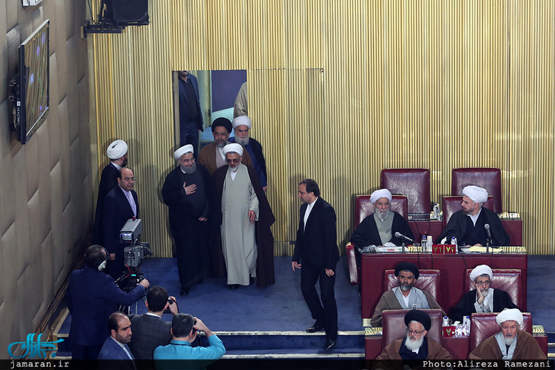 مراسم افتتاحیه دومین اجلاسیه رسمی مجلس خبرگان رهبری در دوره پنجم