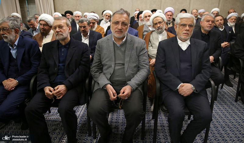 دیدار مسئولان نظام و سفرای کشورهای اسلامی با رهبر معظم انقلاب