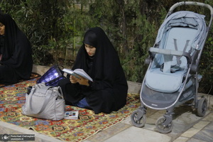 احیای شب بیست و یکم ماه مبارک رمضان در گلزار شهدای قم‎