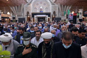 تجدید میثاق بسیجیان ادارات و وزارتخانه های استان تهران با آرمان های امام خمینی (س)