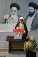 مرحله دوم انتخابات ریاست جمهوری چهاردهم در حسینیه جماران - 4