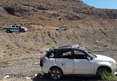 واژگونی خودروی سواری در جاده زنجان یک کشته برجا گذاشت