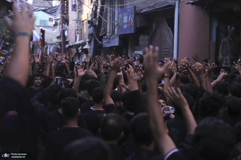 دسته عزاداری سنتی در کشمیر ھند