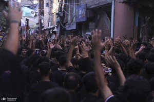 دسته عزاداری سنتی در کشمیر ھند