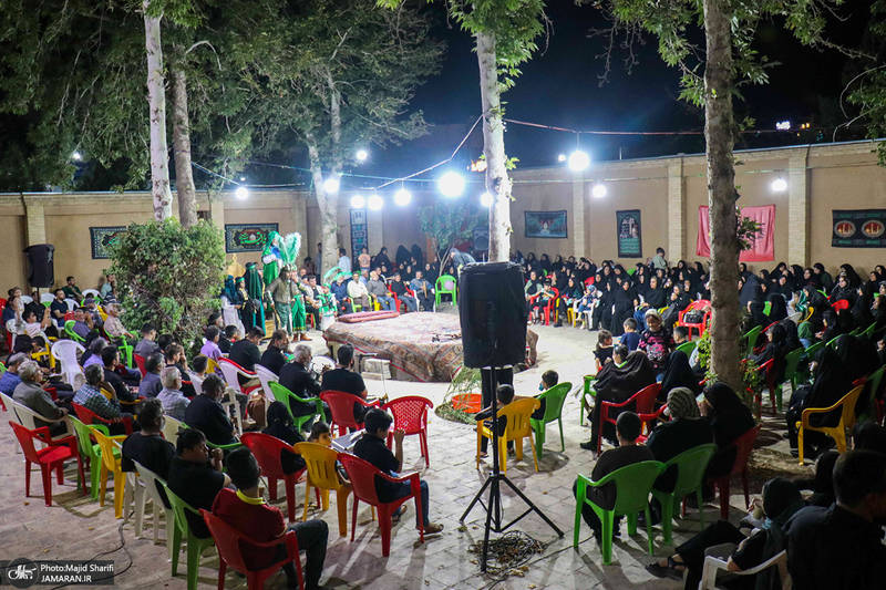 آخرین شب مجلس تعزیه خوانی در بیت تاریخی حضرت امام خمینی (س) در خمین