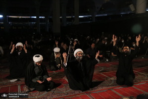 مراسم احیا شب بیست و سوم ماه مباررک رمضان در مصلای قدس قم