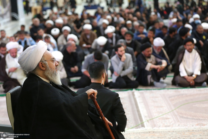 مراسم سوگواری رحلت حضرت رسول اکرم (ص)، شهادت امام حسن مجتبی (ع) و شهادت امام رضا (ع) در حرم مطهر امام خمینی (س)