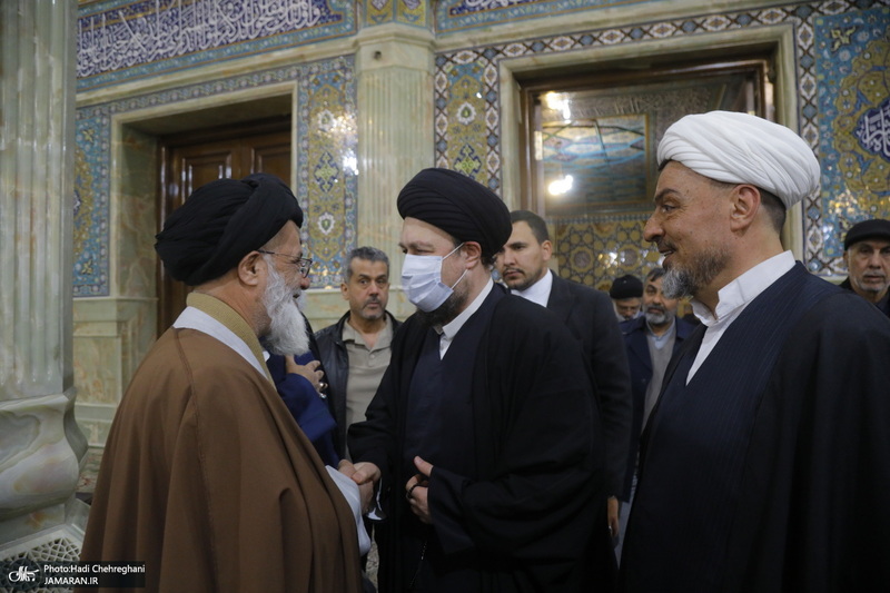 مراسم بزرگداشت آیت الله موسوی بجنوردی (ره) در قم - 1