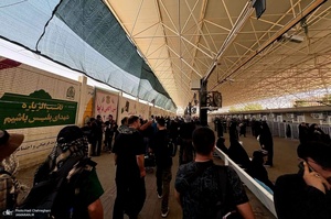 هم قدم با زائران اباعبدالله الحسین (ع)؛ مرز مهران